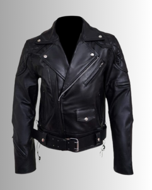 Men's Leather biker Jacket