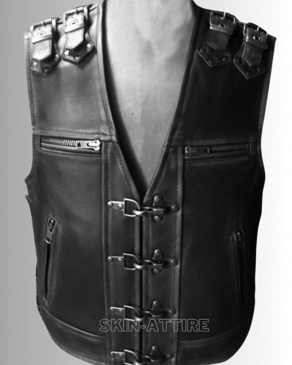 Rivert Style Biker Vest – Sleek & Bold Design