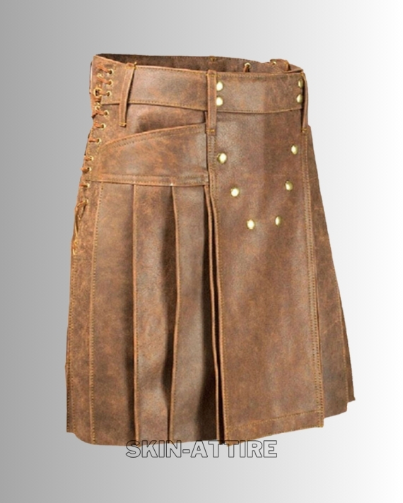 Men’s Leather Kilts