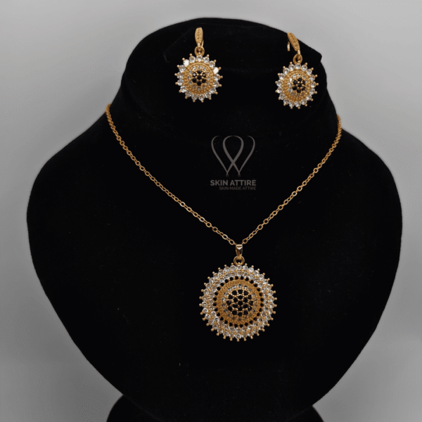 Radiant Bloom Diamond Necklace