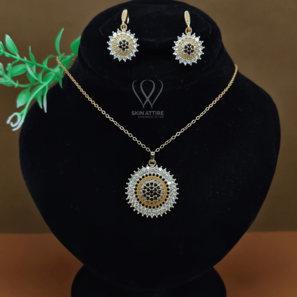 Radiant Bloom Diamond Necklace