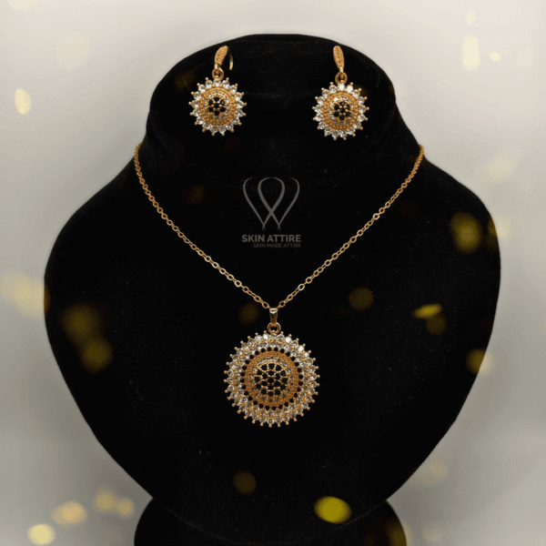 Radiant Bloom Diamond Necklace