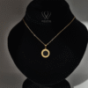 Elysian Circle Pendant Necklace
