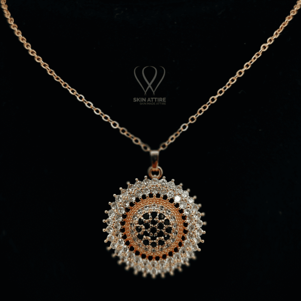 Radiant Bloom Diamond Necklace