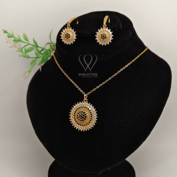 Radiant Bloom Diamond Necklace