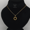 Elysian Circle Pendant Necklace