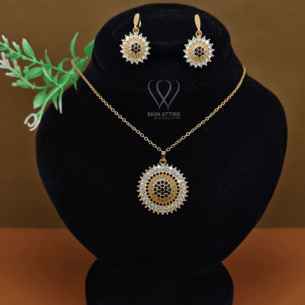 Radiant Bloom Diamond Necklace