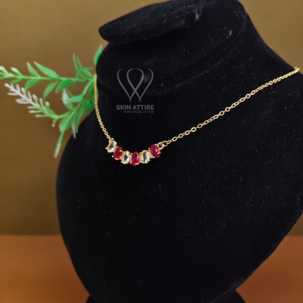 Regal Gemstone Necklace