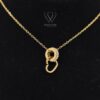 Elegant Golden Heart Necklace