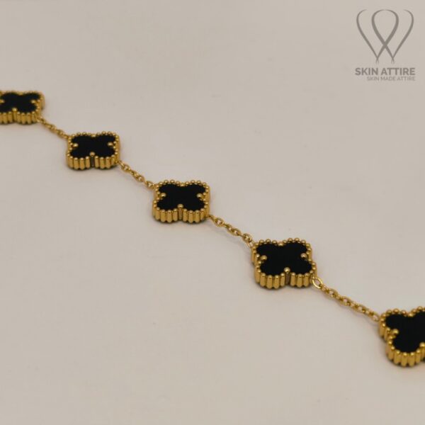 Noir Clover Luxe Bracelet