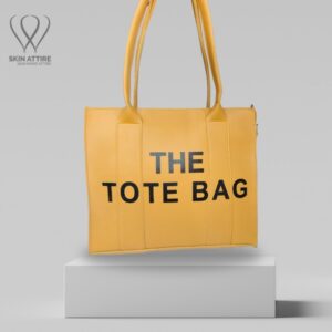 Vibrant Mustard Tote Bag