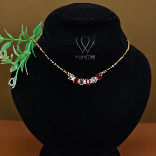 Regal Gemstone Necklace