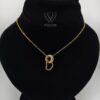 Elegant Golden Heart Necklace