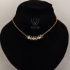Crystal Marquise Charm Necklace