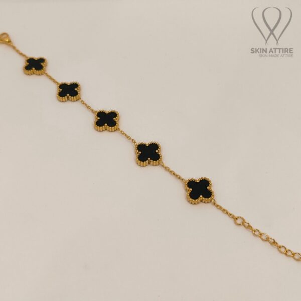 Noir Clover Luxe Bracelet