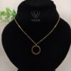 Versace Round Charm Necklace