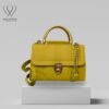 Luxe Mustard Chain Handbag