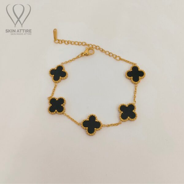 Noir Clover Luxe Bracelet