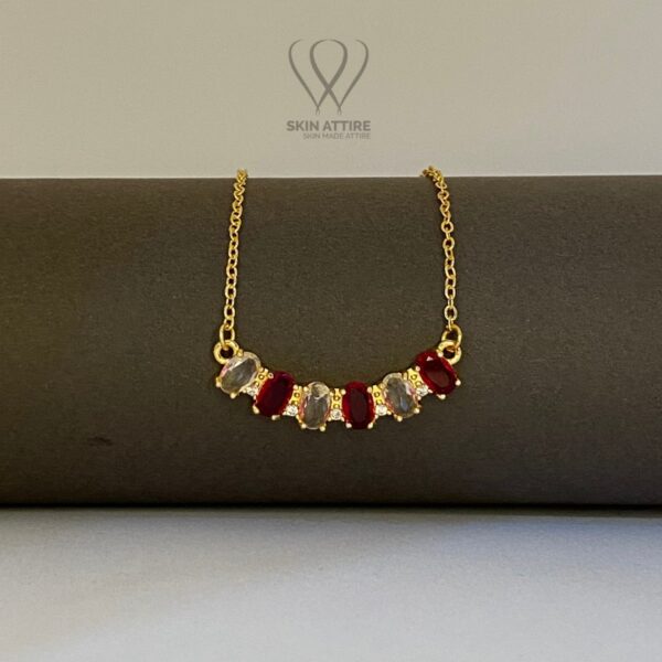 Regal Gemstone Necklace