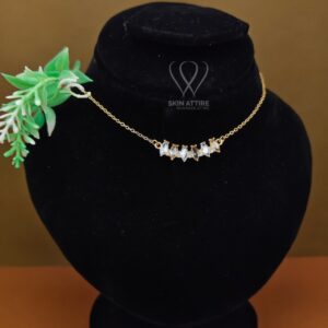 Crystal Marquise Charm Necklace