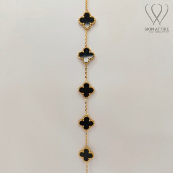 Noir Clover Luxe Bracelet