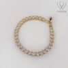 Crystal Charm Tennis Bracelet