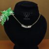 Crystal Marquise Charm Necklace