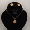 Royal Bloom Pendant & Earring Set