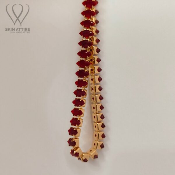 Scarlet Sparkle Marquise Bracelet