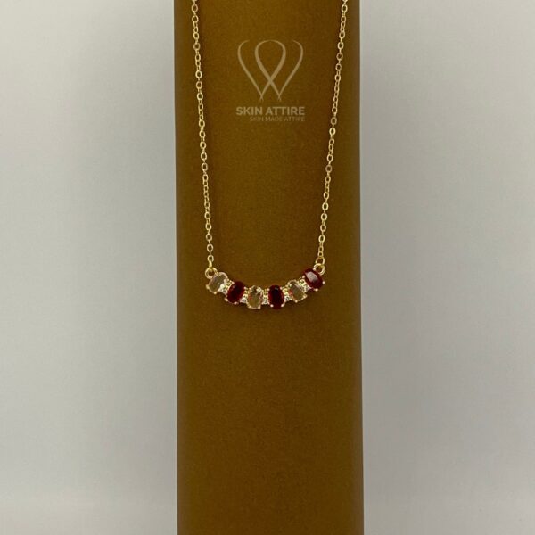 Regal Gemstone Necklace
