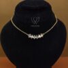 Crystal Marquise Charm Necklace