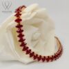 Scarlet Sparkle Marquise Bracelet