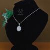 Celeste Sparkle Medallion Necklace