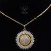Radiant Gold Sunburst Jewelry Set